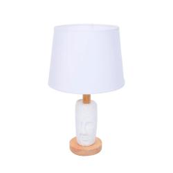 Настольная лампа ODEON Visiona 8210/1T Белый, дерево