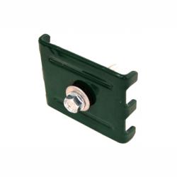 Крепление скоба и саморез RAL 6005 5,5*32 мм