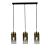 Подвес ЛАЙТ СФЕРА 85712/3L Copper+black Черный