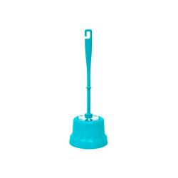 Ерш туалетный МУЛЬТИ-ПЛАСТ Колокольчик бирюзовый