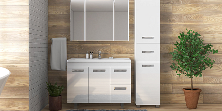 Мебель для ванной комнаты: акценты выбора