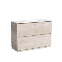 Тумба с раковиной SANCOS Libra Floor 120 дуб галифакс 