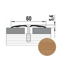 Профиль одноуровневый ЛУКА ПС 07 Бук натуральный 083н 1,8 м