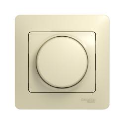 Светорегулятор SYSTEME ELECTRIC Glossa поворотный бежевый