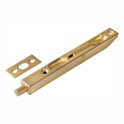 Ригель RENZ 140 сатинированное золото 140*16 мм