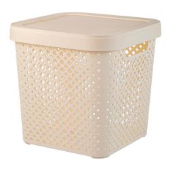 Корзина Stockholm 20л с/кр., молочный туман /Пластик Репаблик/