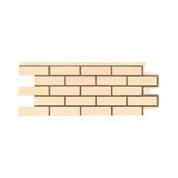 Панель фасадная GRAND LINE Клинкерный кирпич Design бежевый 390*968 мм