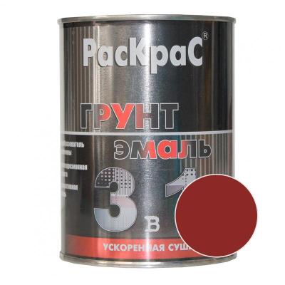 Грунт-эмаль РАСКРАС Шоколадный 1,9 кг