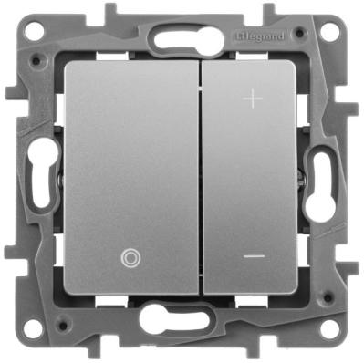 Светорегулятор LEGRAND Etika алюминий 672418
