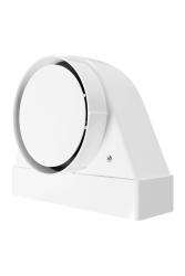 620SH12,5, Решетка вентиляционная SH 60*204 сетка разъемная на магнитах D 125, Эра