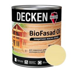 Масло-лазурь DECKEN Bio Fasad Oil Wood Сосна 0,75 л