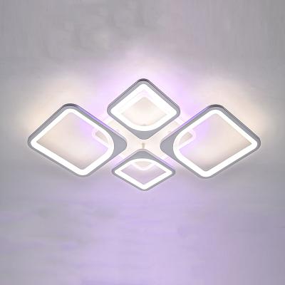 Люстра MY LIGHT 18225-2+2 High Белый