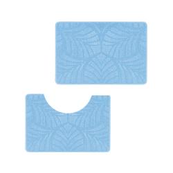 Набор ковриков для ванной iCARPET Актив голубой 