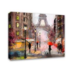 Картина печат. на дер.подрамнике 40*50 Дождь в Париже /1-068/Симфония/