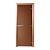 Дверь для бани DOORWOOD Бронза матовая левое 2100*700 мм