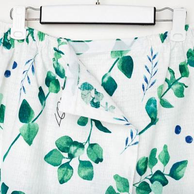 Парео для бани ЭТЕЛЬ Эвкалипт Белый, зеленый