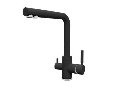 Смеситель для кухни FLORENTINA Альдо Черный