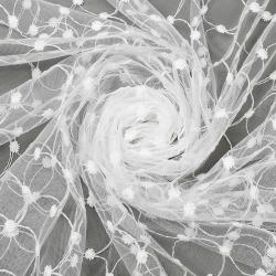 Тюль LEGRAND Ажур Снежно-белый 300*260 см