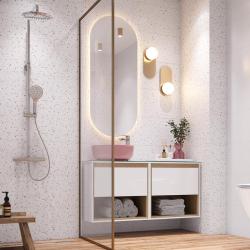 Плитка базовая CERSANIT Sweet Белый 29,8*59,8 см