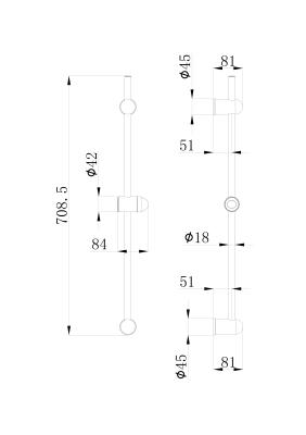 Душевая стойка VODA VSR21