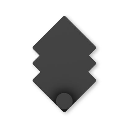 Крючок KLEBER River черный