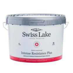 Краска SWISS LAKE Intense Resistance Plus для стен и потолков 9 л