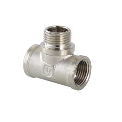 Тройник латунный переходной VALTEC 3/4" ВР-НР-ВР VTr.132.N.0005