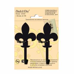 Крючок-сплит DUCK & DOG черный матовый