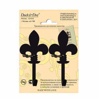 Крючок-сплит DUCK & DOG черный матовый