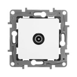 Механизм розетки телевизионной LEGRAND Etika TV звезда белый 672251