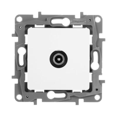 Механизм розетки телевизионной LEGRAND Etika TV звезда белый 672251