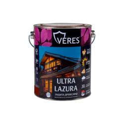 Декоративный антисептик VERES Ultra Lazura №8 Дуб темный 2,7 л
