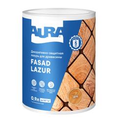Лазурь декоративно-защитная AURA Fasad Lazur Дуб 0,9 л