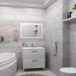 Плитка базовая CERSANIT Navi Темно-серый 20*44 см