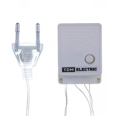 Гирлянда Нить TDM 8 режимов белый холодный 4 м