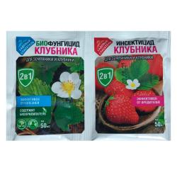 Средство от вредителей САДОВЫЙ СПАСАТЕЛЬ Клубника-земляника 2 в 1