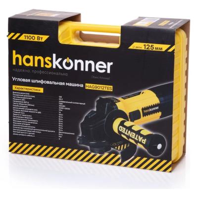Шлифмашина угловая HANSKONNER HAG9012TES