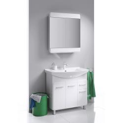 Тумба с раковиной AQWELLA Corsica 85 