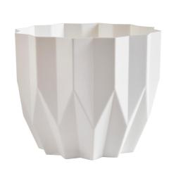 Горшок пластиковый BMC Геометрия Белый 5,8 л