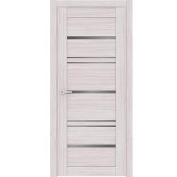 Дверное полотно LIST LX-11 эш вайт остекленное 1850*600 мм