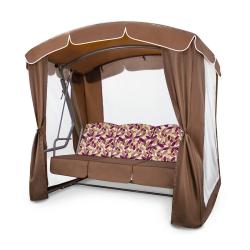 Качели садовые АРНОВЕРК Рандеву люкс Шоколад 212*130*195 см