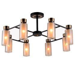 Люстра ЛАЙТ СФЕРА 74338/8 Black+bronze Черный