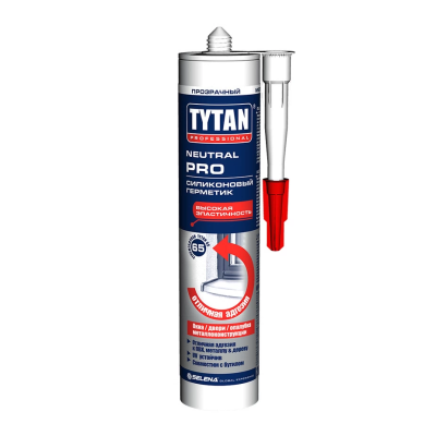 Герметик TYTAN Professional Neutral PRO нейтральный Бесцветный 280 мл