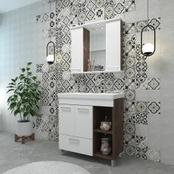 Тумба с раковиной EVA GOLD Crea 80