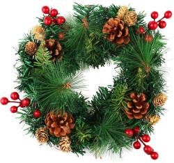 Венок ВОЛШЕБНАЯ СТРАНА Новогодний 30 см SYCB17-056