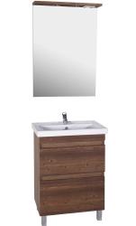 Тумба с раковиной АСБ-МЕБЕЛЬ Коста 60 светлый орех
