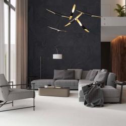 Плитка базовая ESTIMA Terra TE 04 Черный 80*80 см