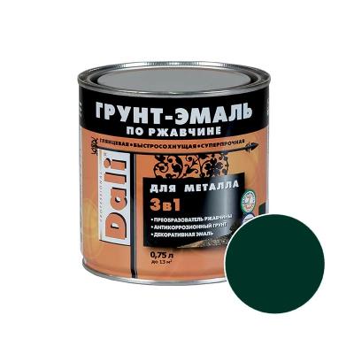 Грунт-эмаль DALI RAL 6005 Зеленый мох 0,75 л