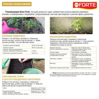 Стимулятор роста BONA FORTE Био универсальное 10 мл