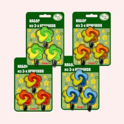 Набор крючков МУЛЬТИДОМ Цветочек